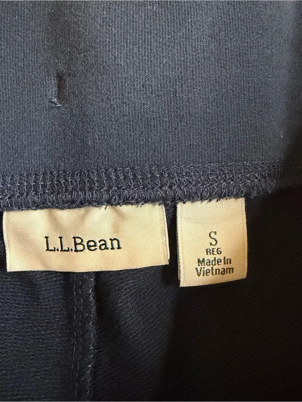 L.L.Bean Black Lounge Jogger Pants Women’s Small Regular‎